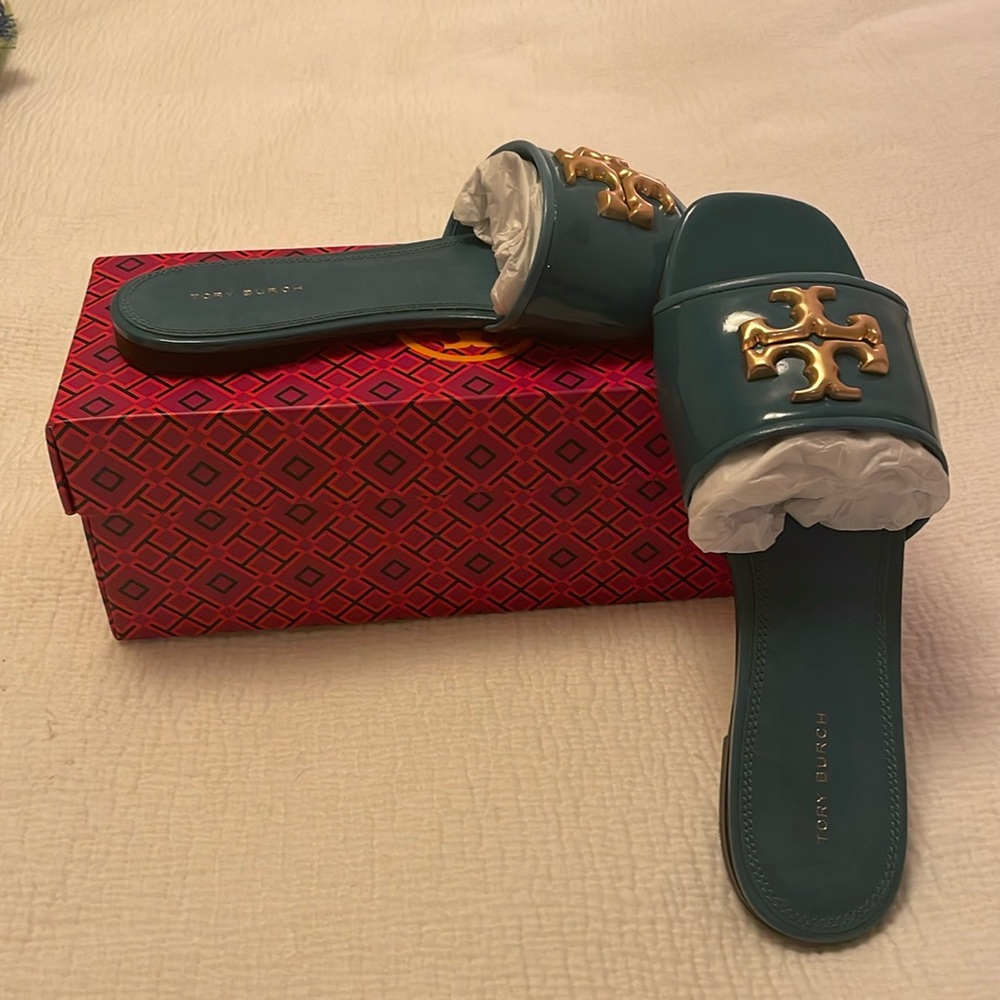 Tory Burch Eleanor slides size 8.5 BRAND NEW